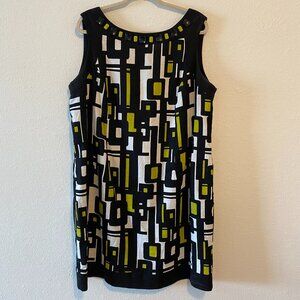 NEW DIRECTIONS SLEEVELESS SHIFT DRESS